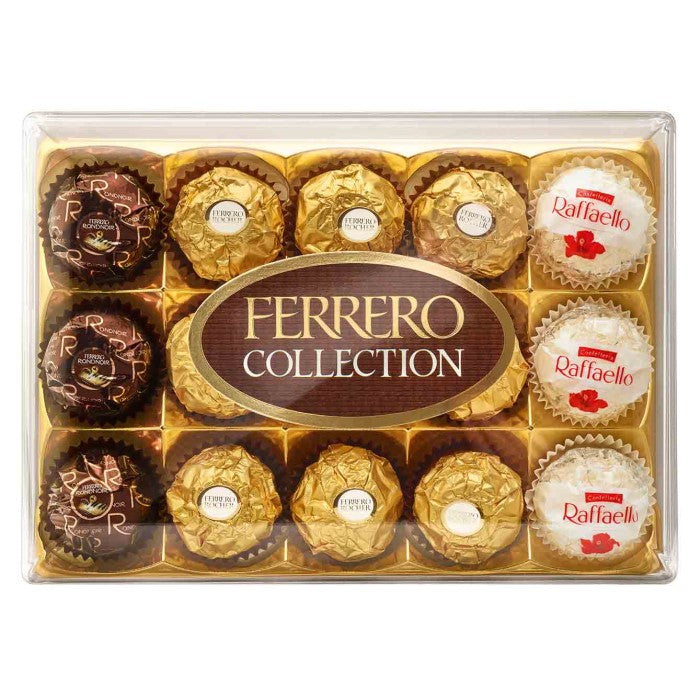 Coleção Ferrero Rocher Rondnoir e chocolates Raffaello 172g – Marcas da  Alemanha