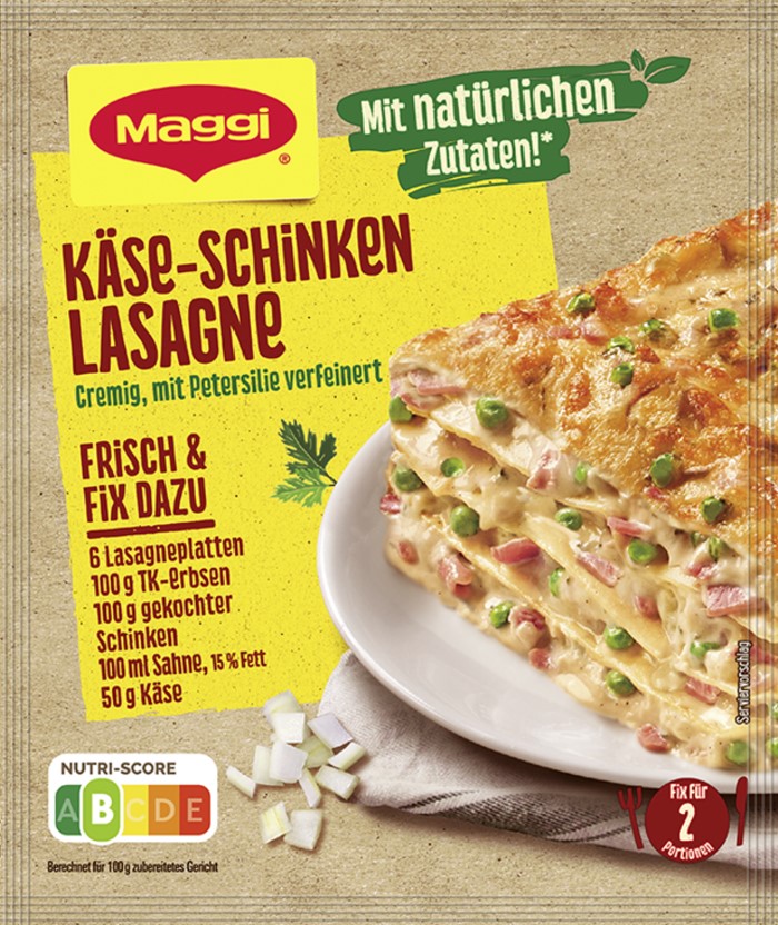 Maggi Fix for Cheese-Ham Lasagna 40g /  – Brands of Germany