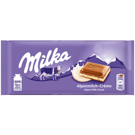 Milka Milk Chocolate & Lu Biscuits Bar 87g