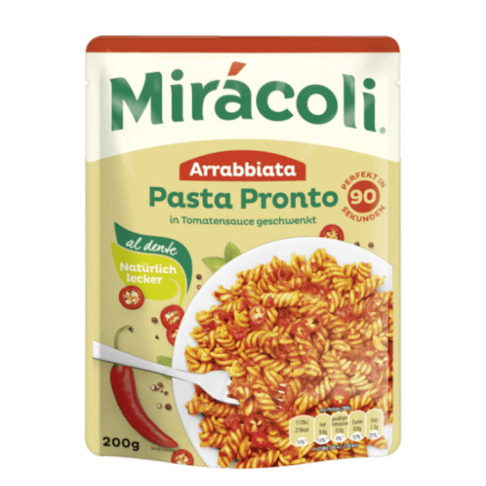 Miracoli Pasta Pronto Arrabbiata 200g /  – Brands of Germany