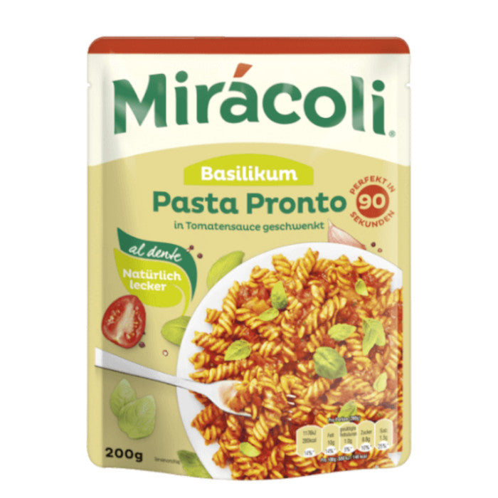 Miracoli Pasta Pronto Basilikum 200g /  – Brands of Germany