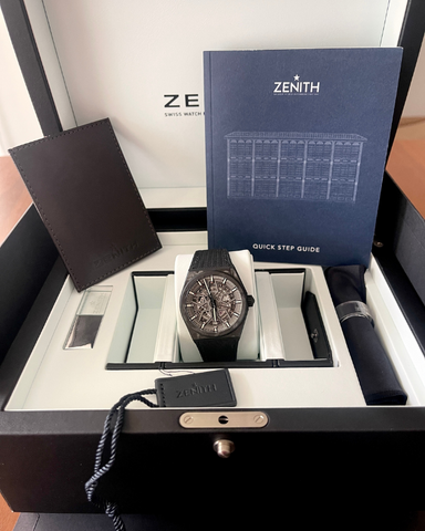 Zenith Defy Classic Carbon Fibre Skeleton Dial (10.9000.870) – Grailzee