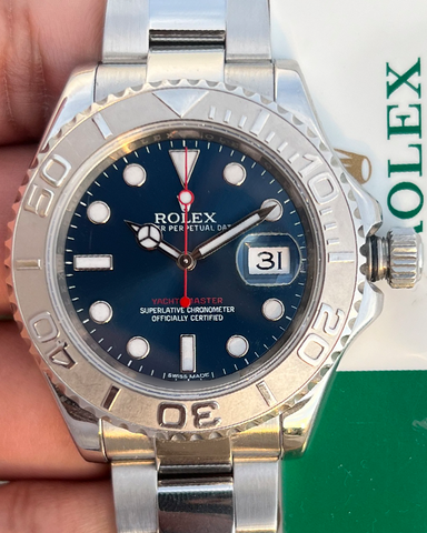 2016 Rolex Yachtmaster II 40MM Blue Dial OysterBracelet (116622) – Grailzee