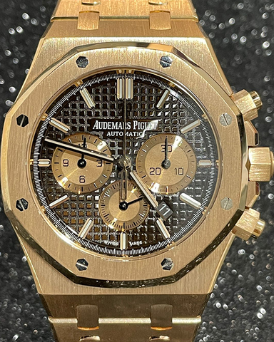 Audemars Piguet Royal Oak Chronograph Rose Gold (26331OR.OO.1220OR.01) –  Grailzee