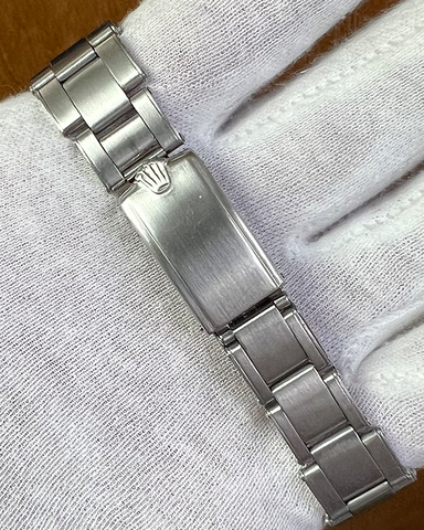 Rolex Oysterdate Precision Vintage 34MM Silver Dial Steel Bracelet (66 ...