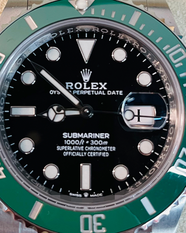 Rolex Submariner, Starbucks, NEW MK2 Bezel, 126610LV, Unworn 2023