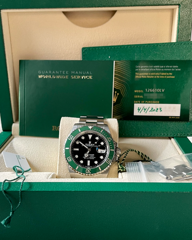 Rolex Submariner Date 41mm 126610LV Starbucks 2023 – Timepieces by Labelle