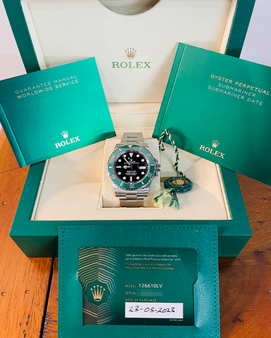 Submariner 'Starbucks', reference 126610LV Montre bracelet en acier avec  date, Stainless steel wristwatch with date and bracelet Vers 2020, Circa  2020, Fine Watches, 2023
