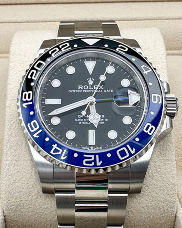 2023 Rolex GMT-Master II Batman Oyster (126710BLNR) – Grailzee