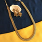 Antique Gold Polish Necklace Set