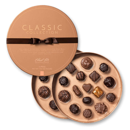 The Milk Chocolate Collection, 24 Piece, Tan Premium Chocolate Assortment