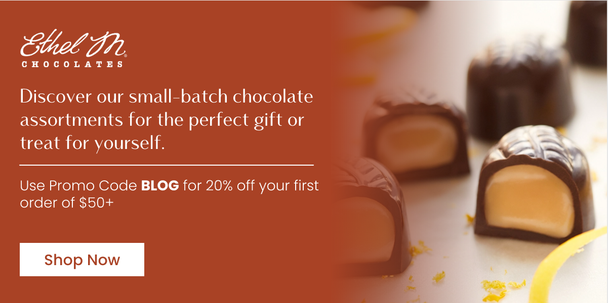 Discover our small-batch chocolate assortments for the perfect gift or treat for yourself. Shop now!