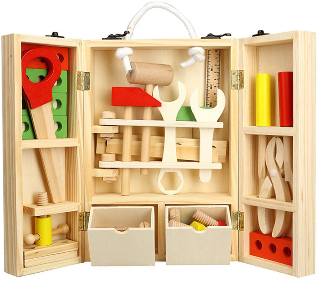 childrens tool box wooden