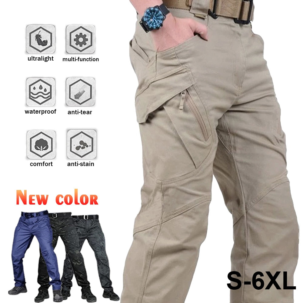 Mens Tactical Tiktok Cargo Pants With Multi Pockets, Waterproof, Quick Dry,  Elastic, And Perfect For Hiking And Outdoor Activities Military Army Style  Sweatpants In Plus Sizes 211110 From Kong00, $14.29
