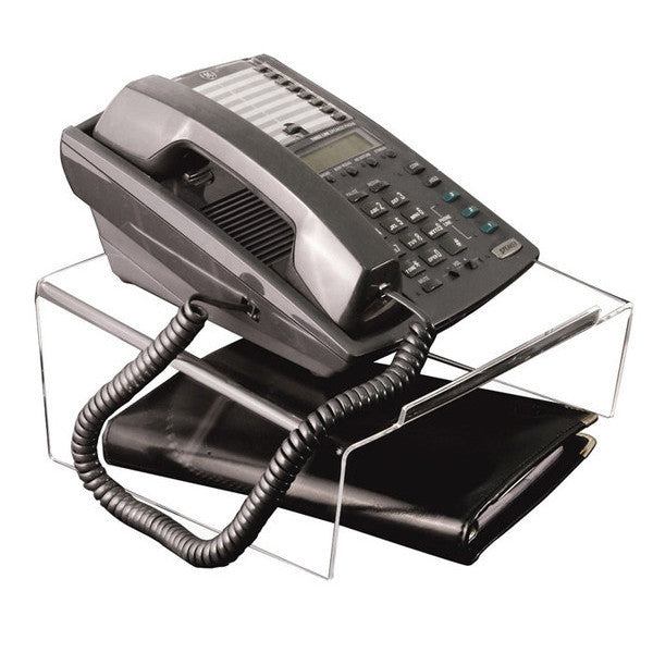 Angled Acrylic Desk Phone Stand Onestop Ergonomics