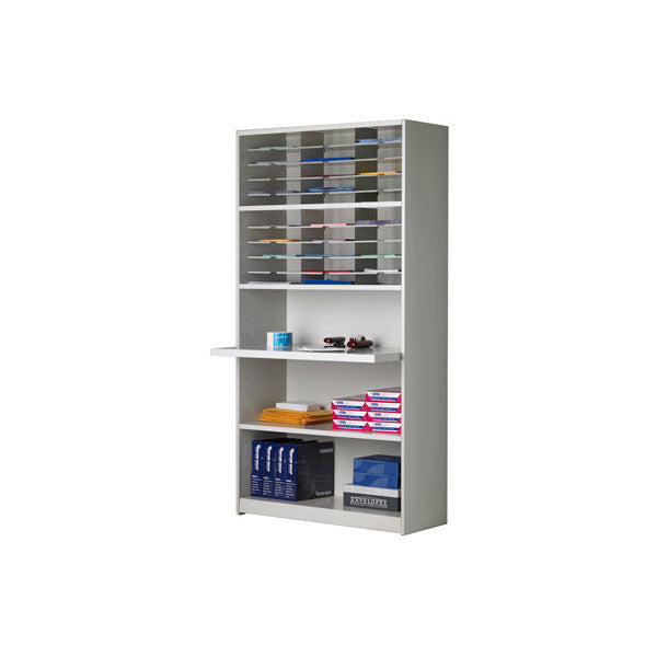 Mailflow To Go 30 Slot Mail Organizer And Supplies Cabinet