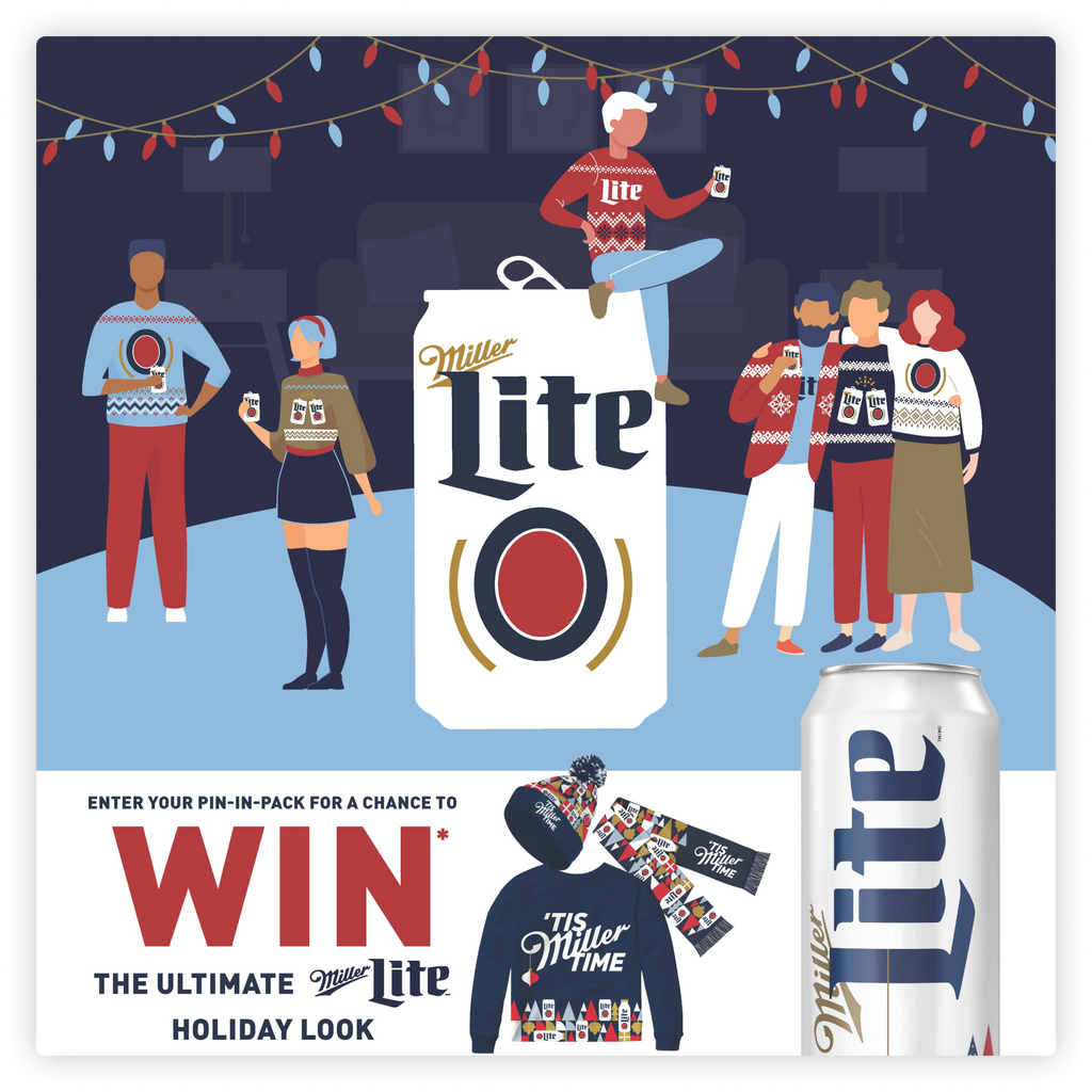 Miller Lite - Ultimate Holiday Knitwear - PTW