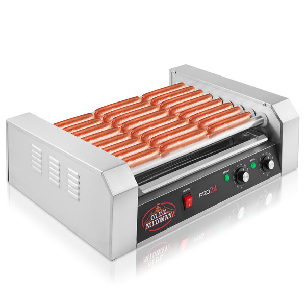 Hot Dog Machines: Cookers, Bun Steamers, Rollers, & Makers