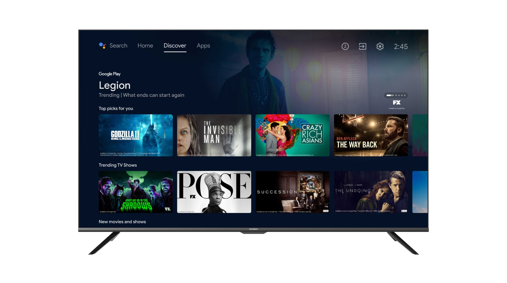 UC7500 Series 4K Android TV – North America