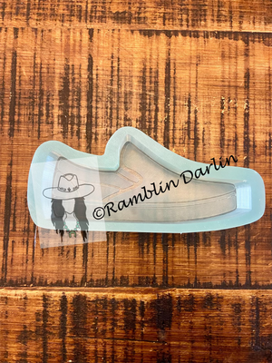 Canvas Shoe Mold - Ramblin Darlin - Flexible Shoe Molding