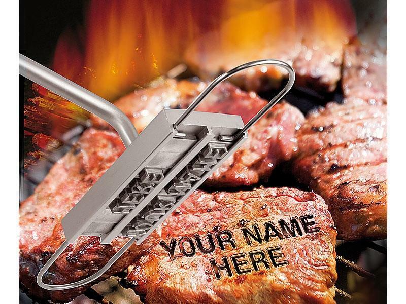 GRILLY - Customizable Hot Stamp For BBQ - PLENTIII product image