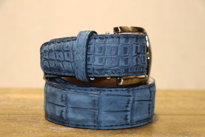 Genuine Ostrich - Antique Blue Jean — LEN Lifestyle