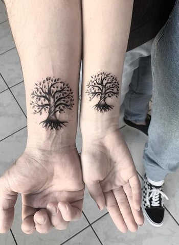 Tatouage life tree