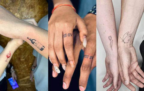 tatouages discret couples