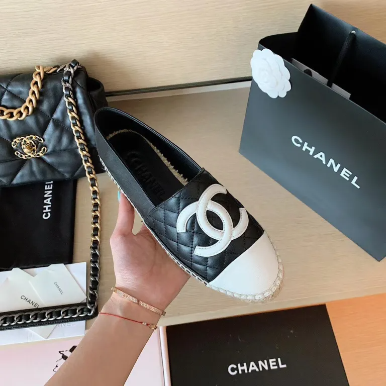 chanel quilted espadrilles