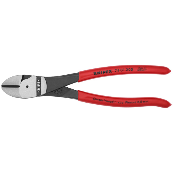 KNIPEX 13 72 8 - Pinza da elettricista multifunzione WireStripper stile  americano con impugnature multicomponente