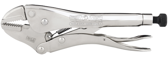 Malco Eagle Grip Straight Jaw Locking Pliers LP7R