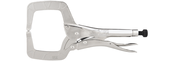 Malco Eagle Grip LP7R Jaw Locking Pliers, 7 in OAL, 1-5/16 in Jaw