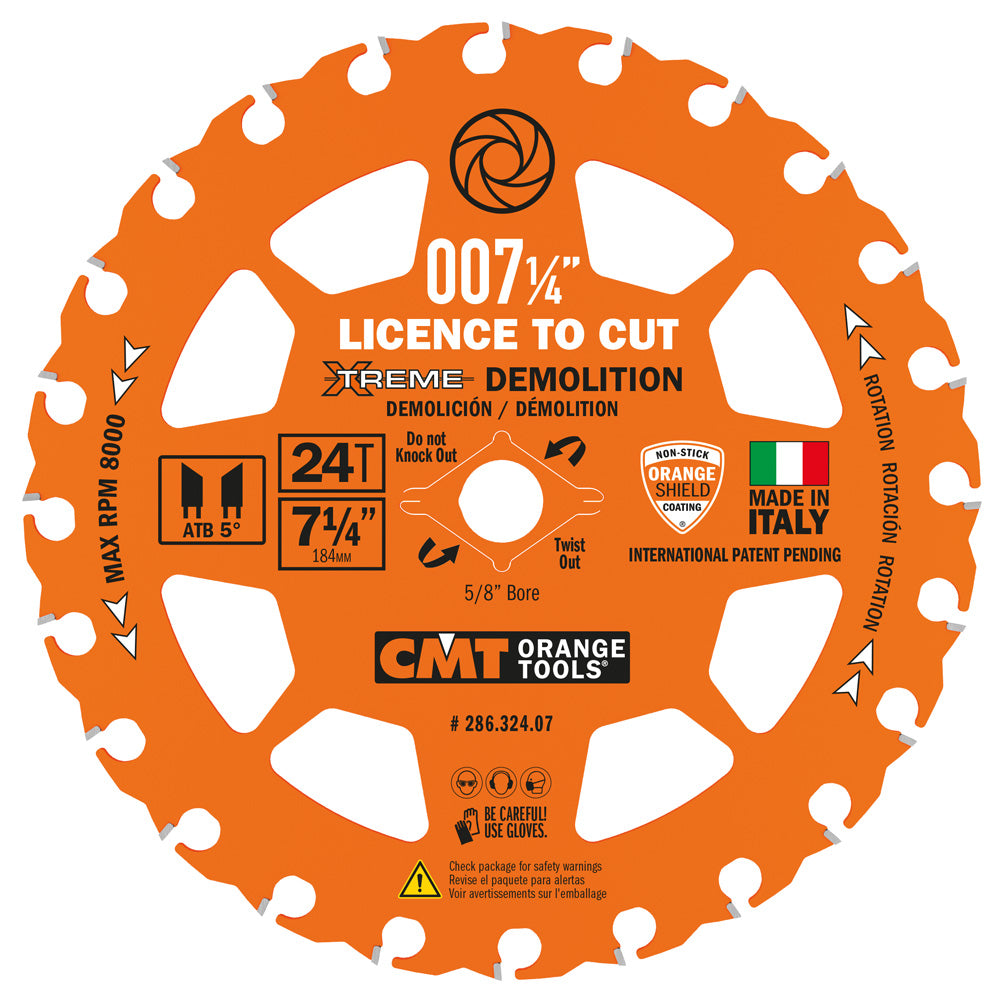 Freud 10 In. 80 Tooth Ultimate Cut-Off Saw Blade w/5/8 In. Arbor LU85R –  USA Tool Depot