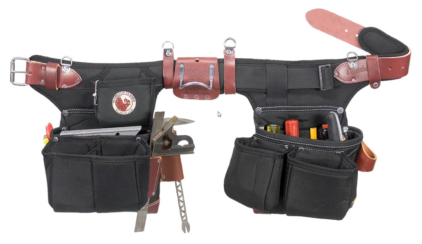 Occidental Leather 9855 Adjust-to-Fit Fat Lip Tool Bag Set Cafe – USA  Tool Depot