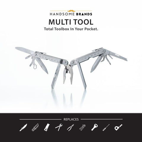 Handsome Multi Tool – Full Handsome Tool Box in Your Pocket 12 in 1