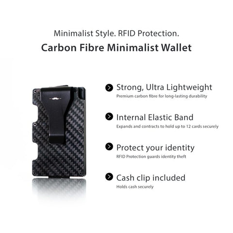 Carbon Fiber Privacy & RFID Blocking Card - Decadent Minimalist