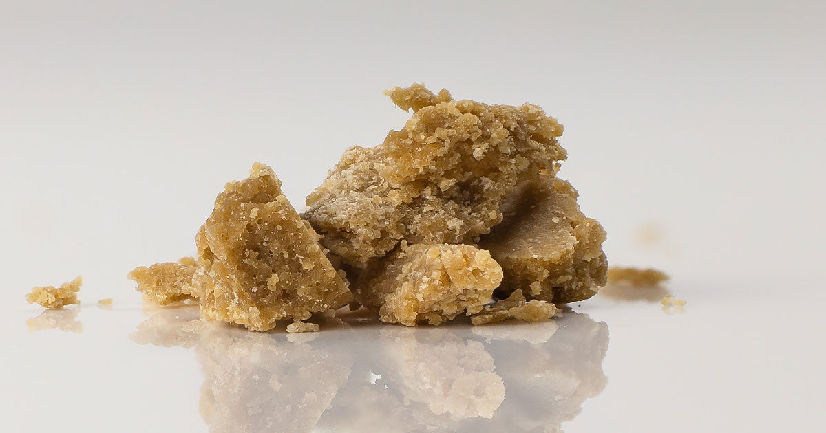 Cannabis crumble concentrate