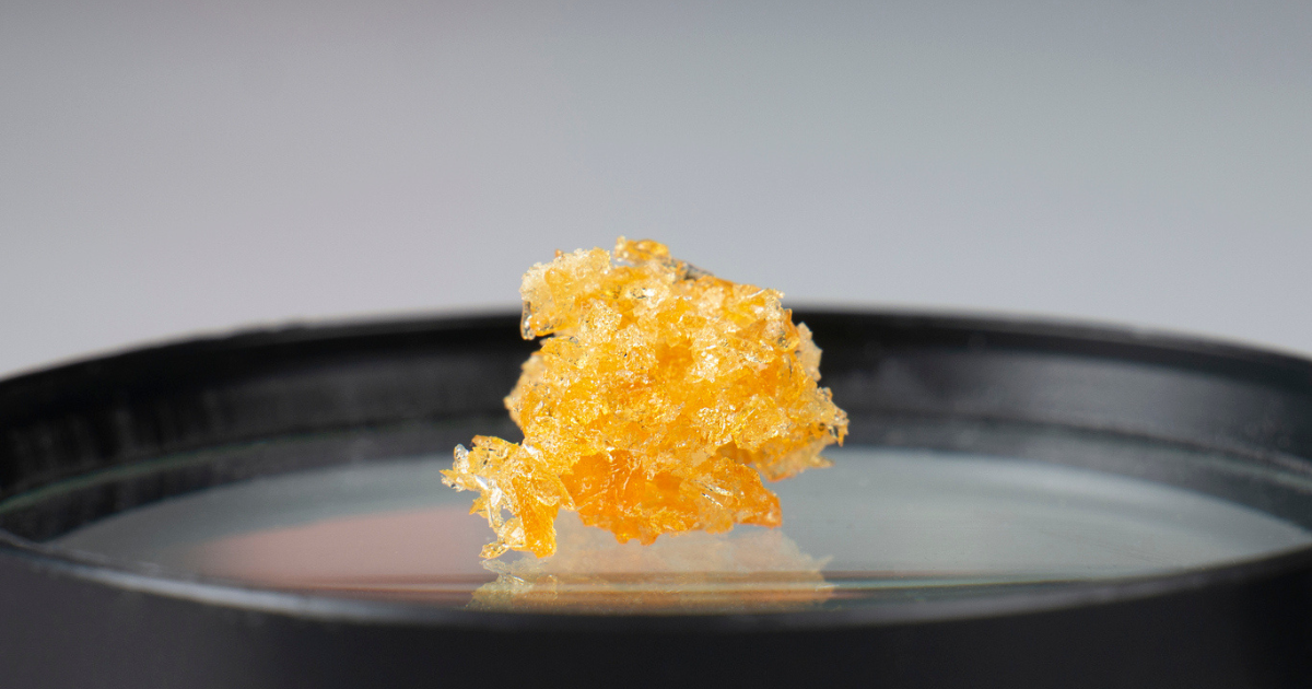 A cannabis concentrate from extracting BHO without a vacuum.