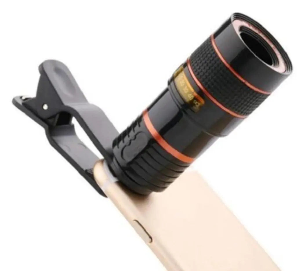HD Optical Zoom Smartphone Lens with Universal Mobile Phone Clip -Smartphone Camera Accessories
