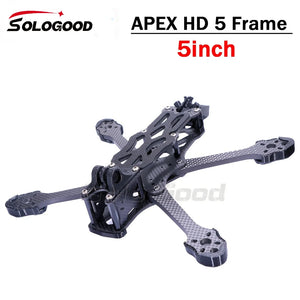 SoloGood APEX HD5 Frame 5inch lightweight FPV Freestyle Frame compatible with DJI O3 Air Unit CADDX vista for HD Drone Quadcopte - SoloGood.RC
