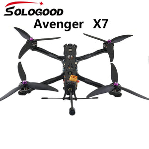 SoloGood Avenger X7 FPV Dron SoloGood 2807 1300kv HGLRC 60A Stack 5.8G 2.5W VTX Gemfan 7035 propeller RunCam Phoenix2 SP - SoloGood.RC