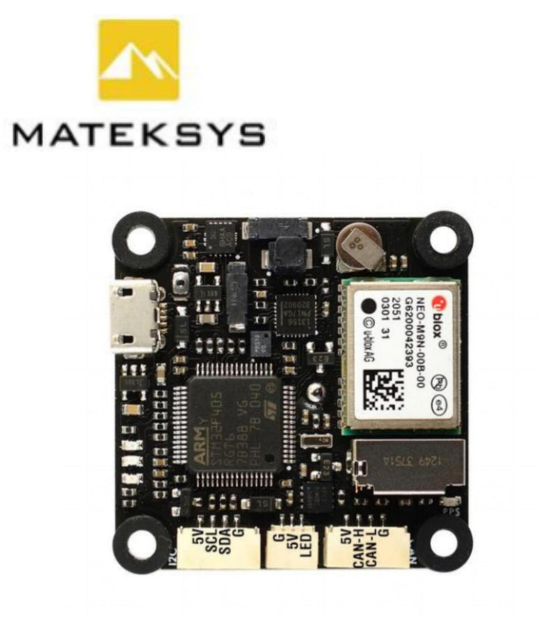 Matek Systems M9N-F4-3100 M9N-F4 SERIES With Compass RM3100 for FPV RC Racing Drone