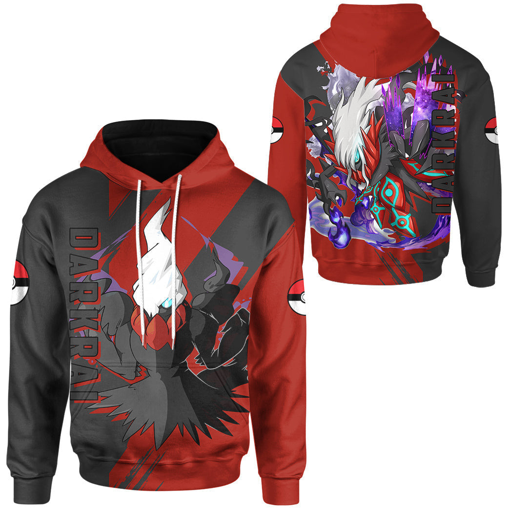 Anime Pokemon Darkrai Custom Hoodie