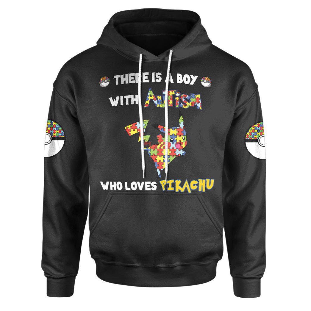 Anime Pokemon Pikachu Autism Hoodie Apparel