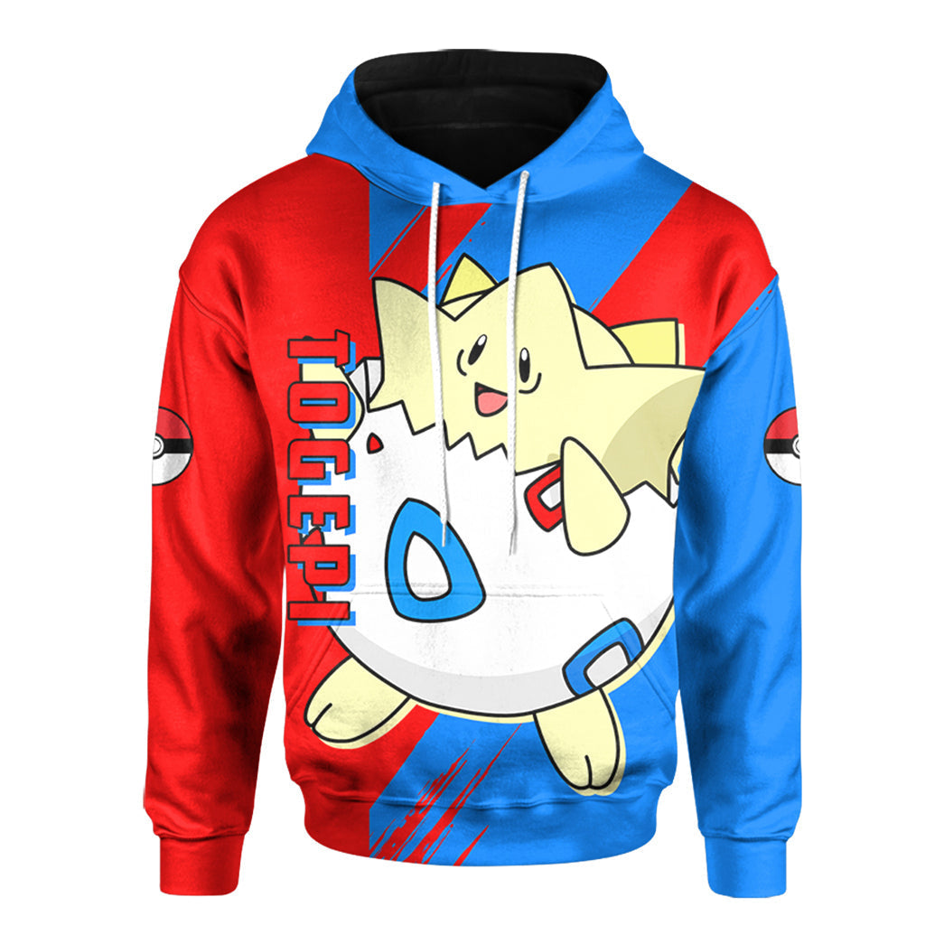 Anime Pokemon Togepi Custom Hoodie