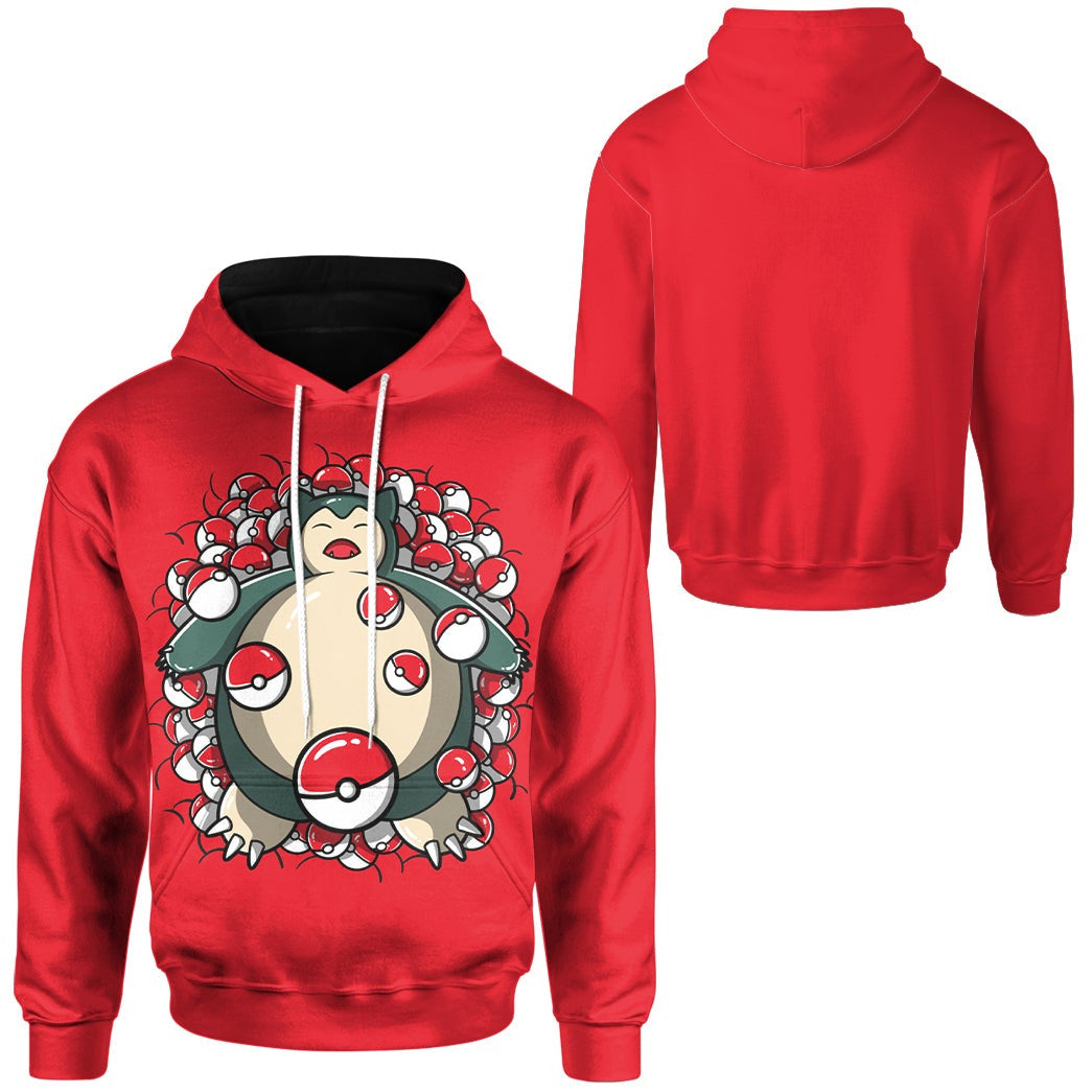 Anime Pokemon Snore Beauty Custom Hoodie