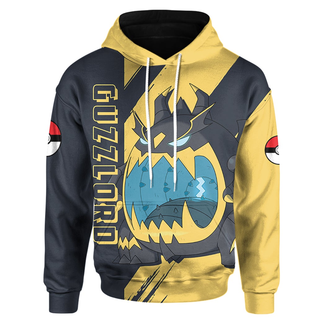 Anime Pokemon Guzzlord Custom Hoodie