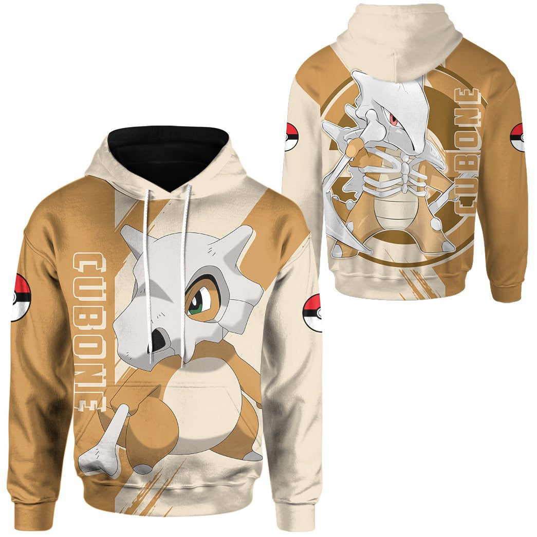 Anime Pokemon Cubone Custom Hoodie Apparel