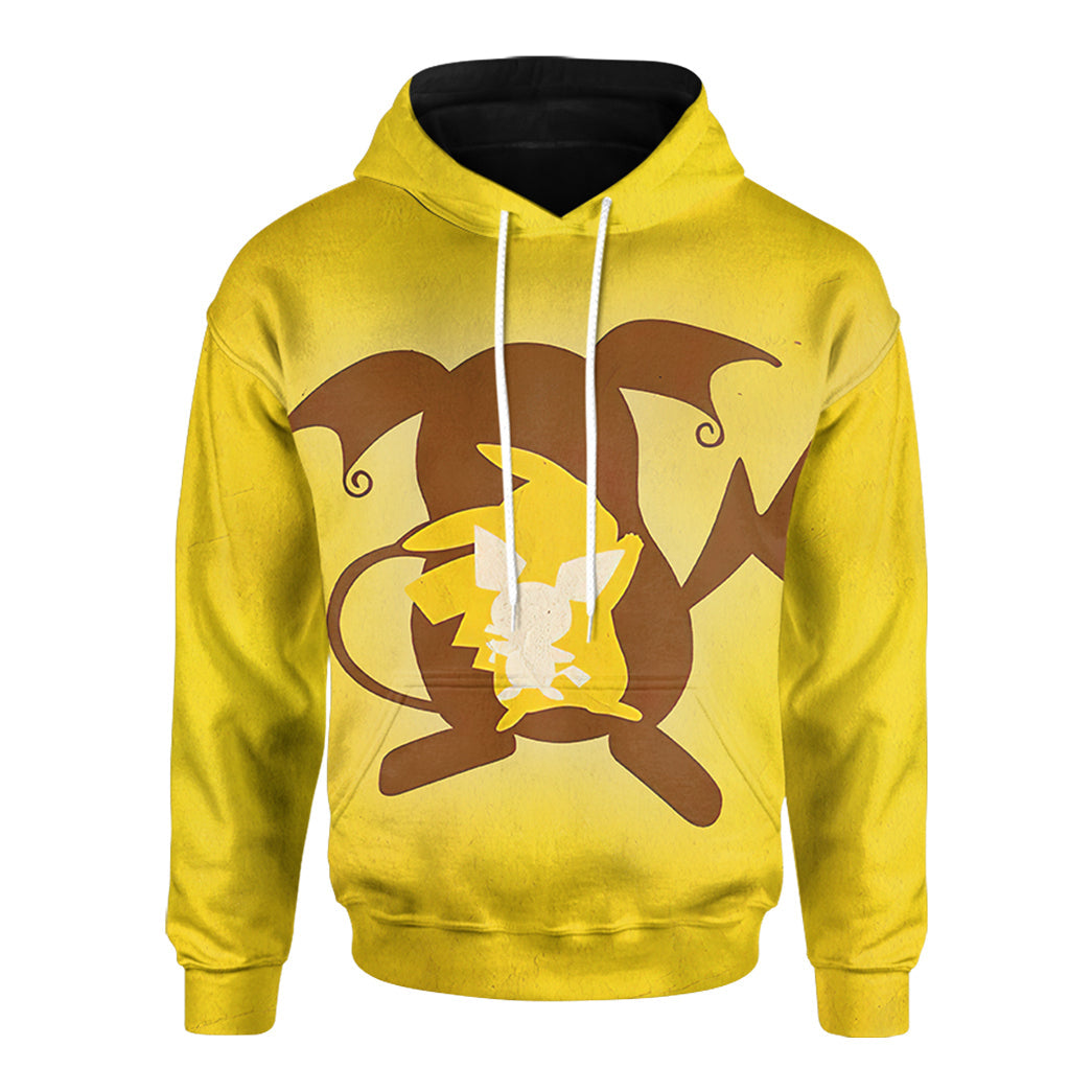 Anime Pokemon Pikachu Custom Hoodie