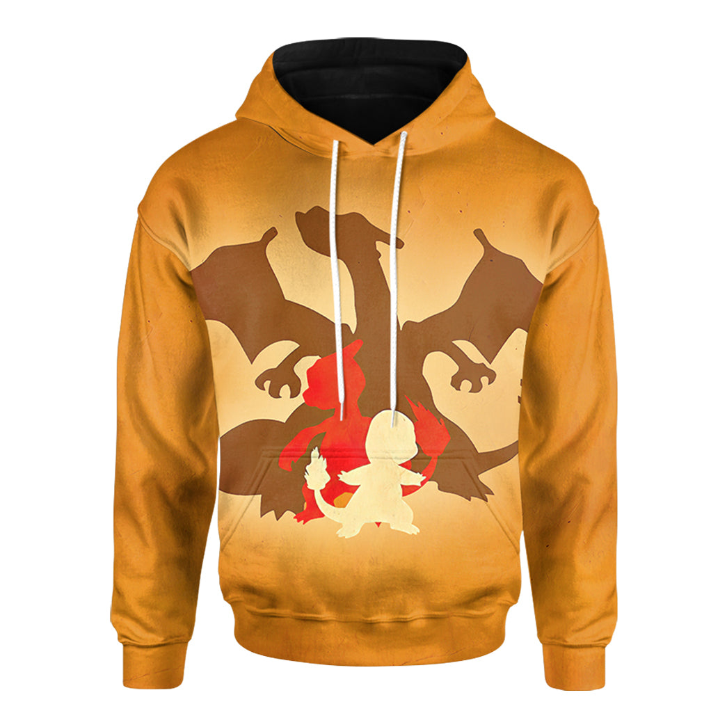 Anime Pokemon Charizard Custom Hoodie